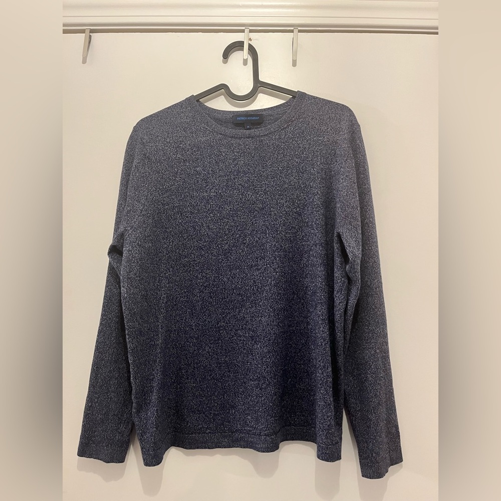 Classic Navy Crewneck Sweater